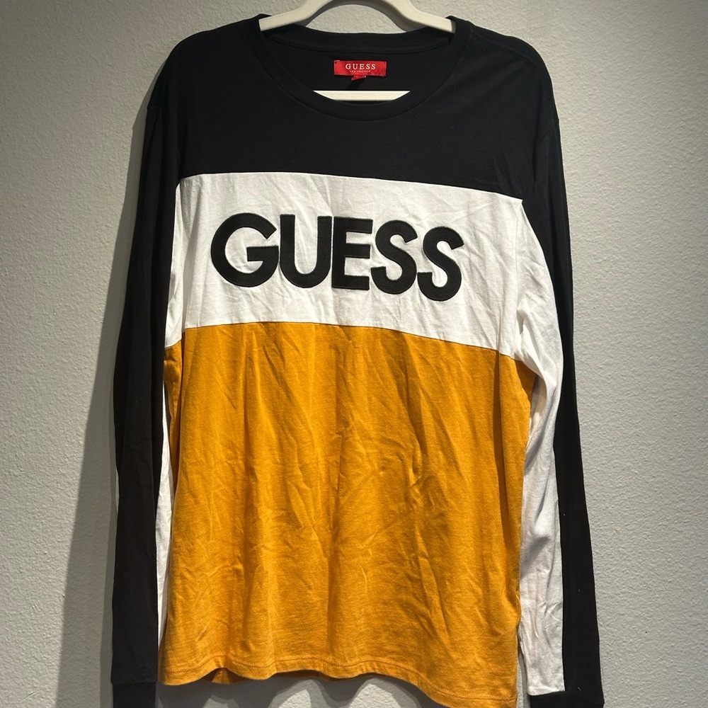 GUESS Men's Long-Sleeve Tee